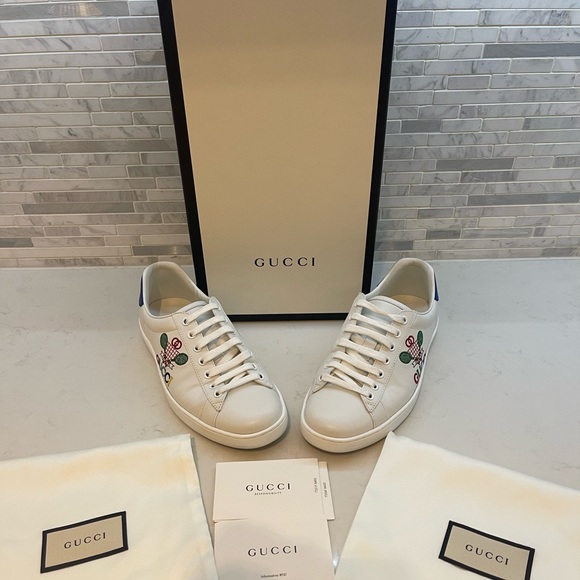 Gucci Shoes Preloved Gucci Tennis Ace Sneakers Poshmark